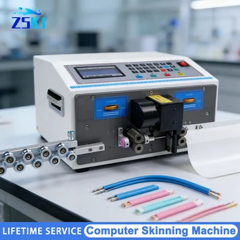 0.1-4mm2 Computer Wire Stripping Machine Cutting Cable Crimping and Peeling From Length 1-9999 mm Wire Stripping Peeling Machine 1