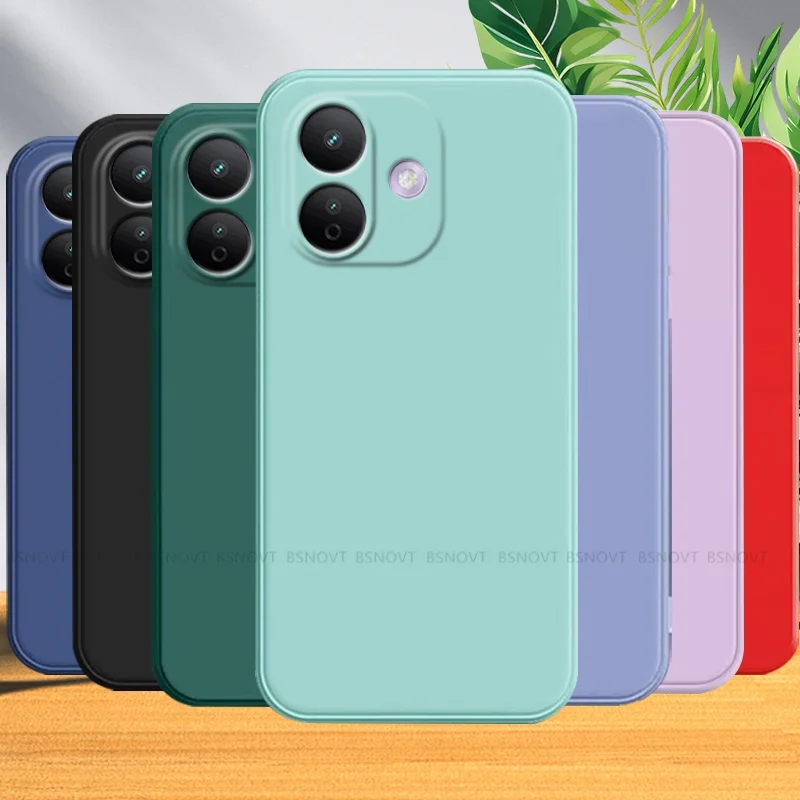 Shockproof Liquid Silicone Case Cover - Soft & Original