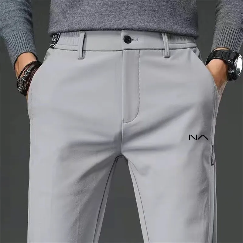 

2024 golf wear, new spring and summer men slim golf pants, brand fashion elastic golf pants, men's pants breathable