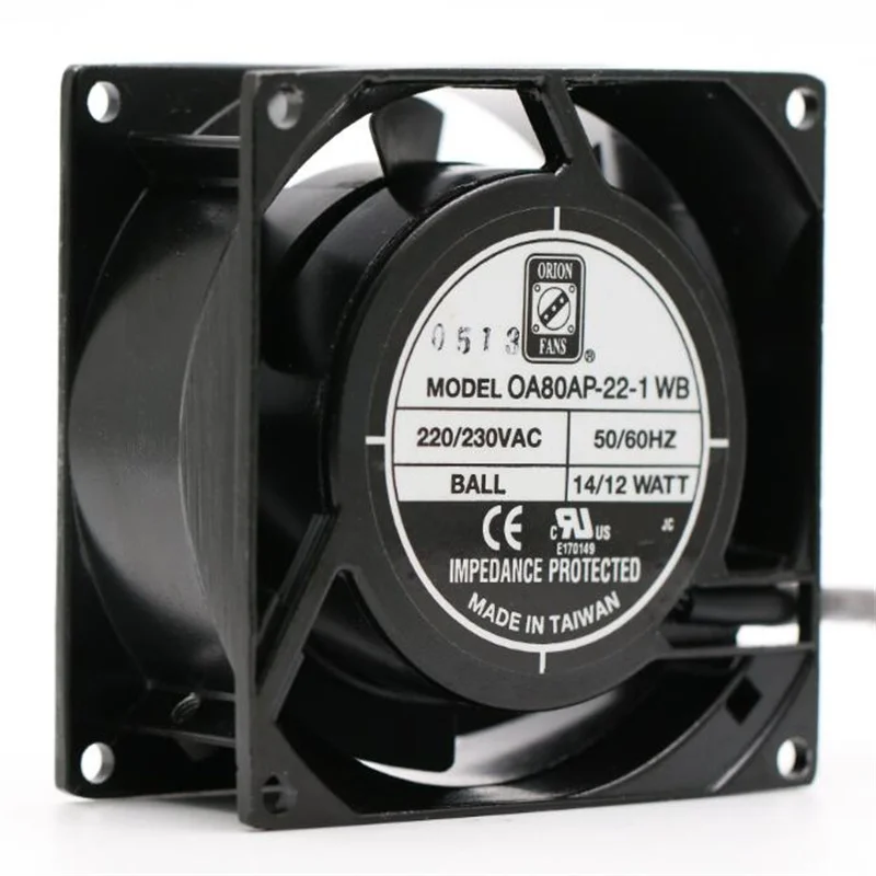 OA80AP221WB 230V 8CM 8038 generator cooling fan
