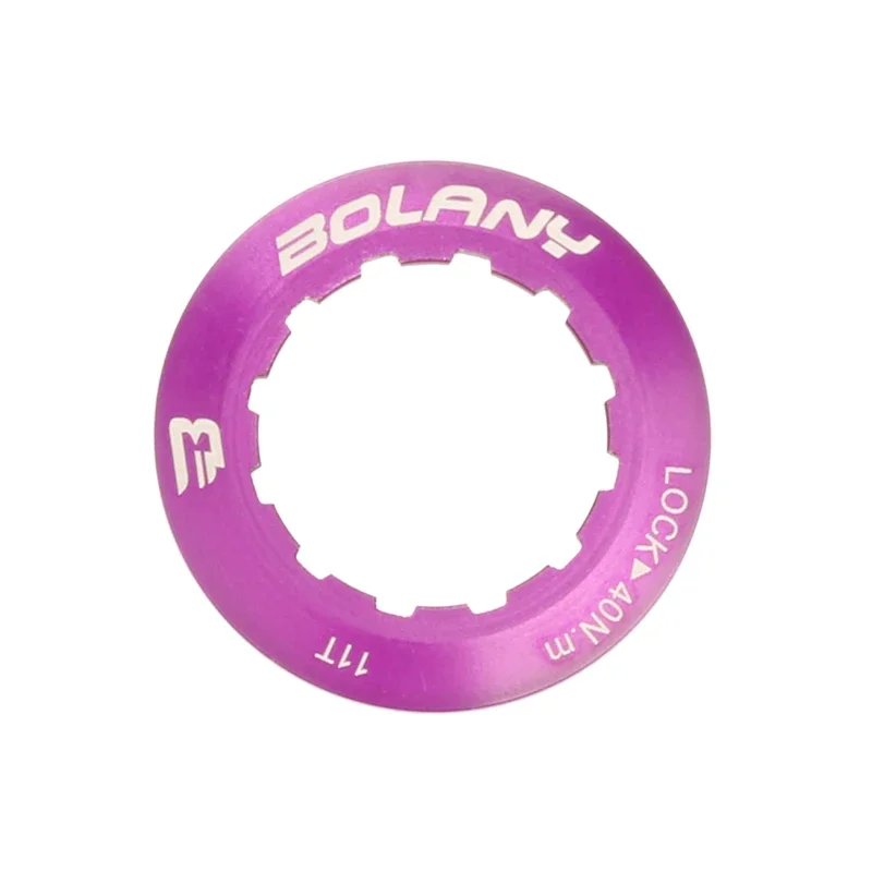Bolany Aluminum Alloy 11T Multicolor Cassette Cover Bicycle Cycling Fixing Bolt Screw Freewheel Cover Bicycle Parts bicycle parts