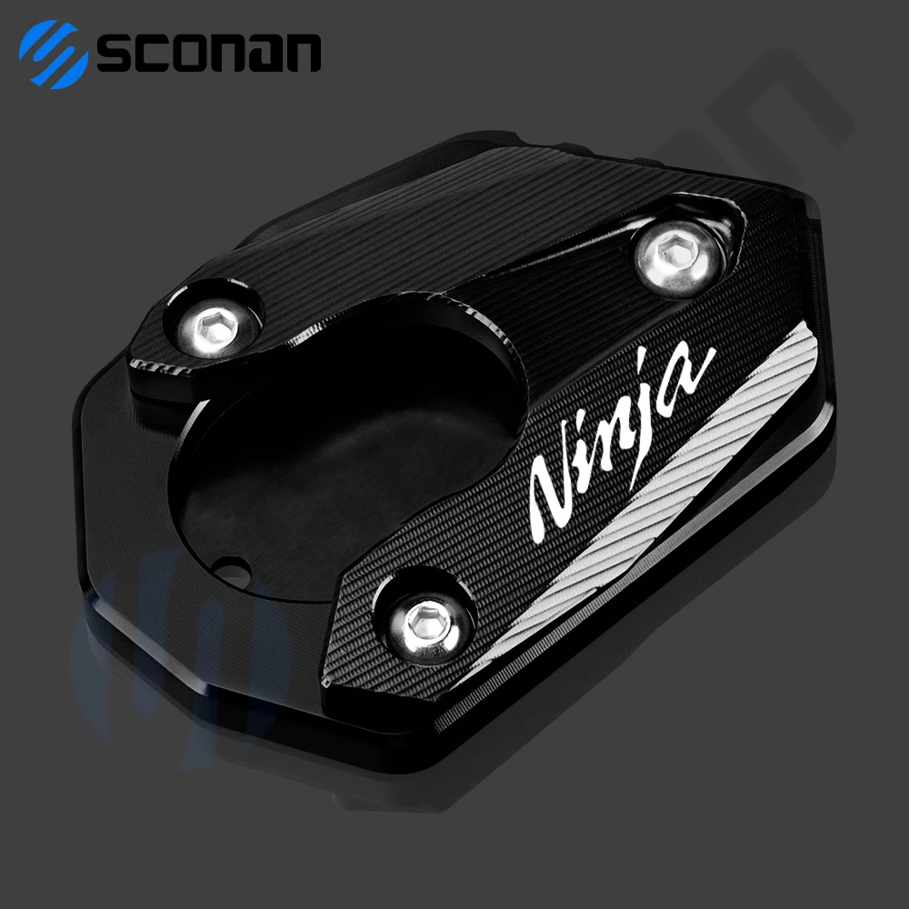 Accessori Moto Per Kawasaki Ninja 250 Ninja 300 Ninja 650 650R Ninja 1000 Sx Supporto Laterale Pad Piastra Estensione Cavalletto