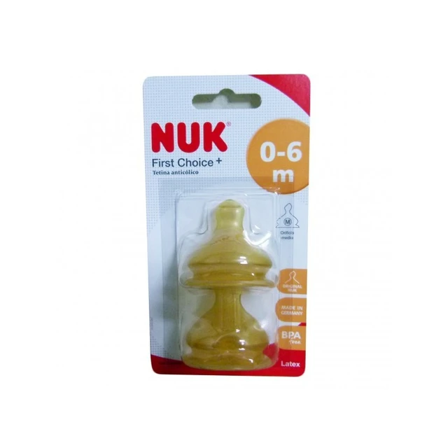 Nuk Biberón Látex Baby Safari 0-6 meses 150 ml