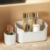 Toilet Desktop Storage Box Container Cosmetics Bathroom Countertop Sorting Box Large Capacity Cosmetic Brush Makeup Organizer 1