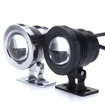 수중 LED 스포트라이트 전구, RGB 조경 램프, 투광 조명, 야외 정원 분수 수영장 장식, AC 110V, 220V, DC 12V, 5W, 10W