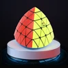 YuXin HuangLong Pyramid 5x5 Triangle Cube 4 Corners Magic Puzzle Logic Magico Cubo Professional Educational Toy Game Stickerless 6