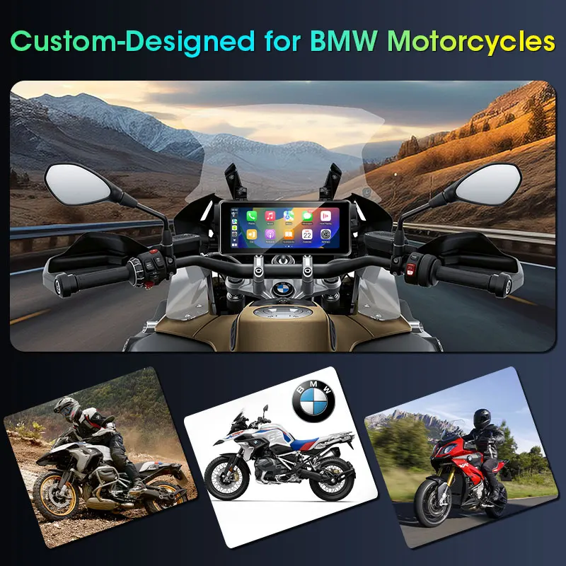 アクセサリー BMW Motorcycle Carplay Vtopek 6.86 Inch Motorcycle GPS Navigation Carplay For BMW
