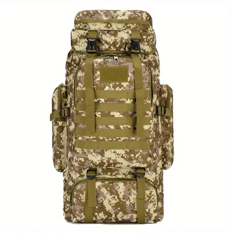 迷彩リュック 75ℓ 大容量の75Lアウトドアハイキング迷彩登山バックパック - AliExpress