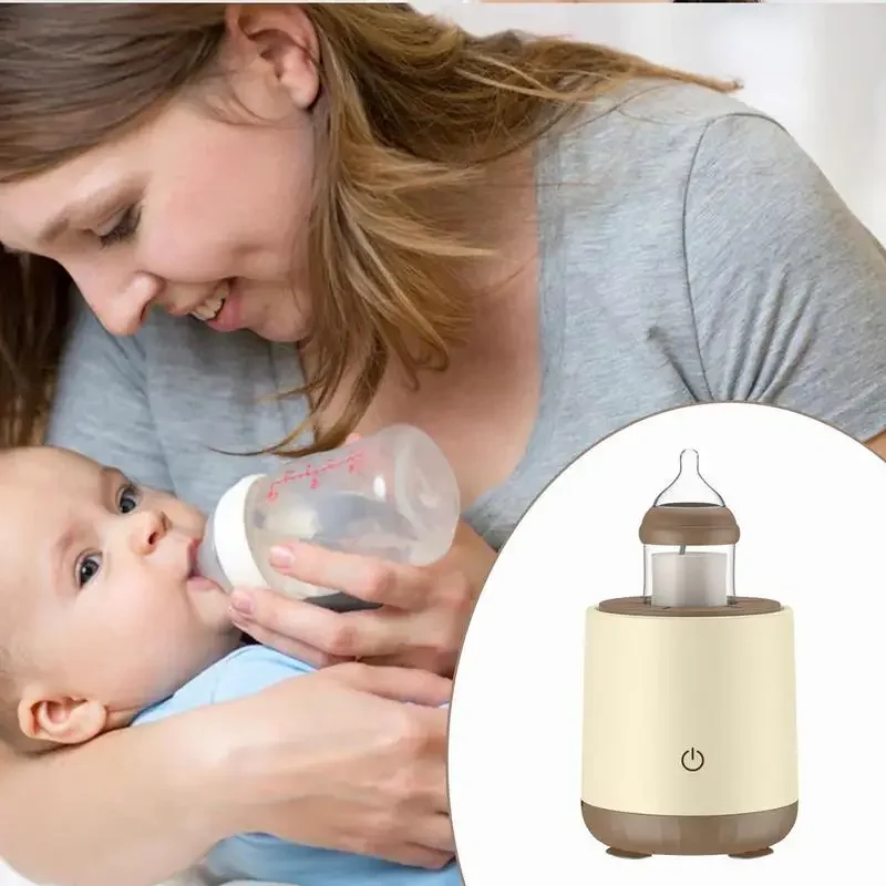 Automatic Baby Milk Bottle Shaker USB Rechargeable Electric Bottle Feeding Shake Machine Milk Powder Blender For Outdoor Travel