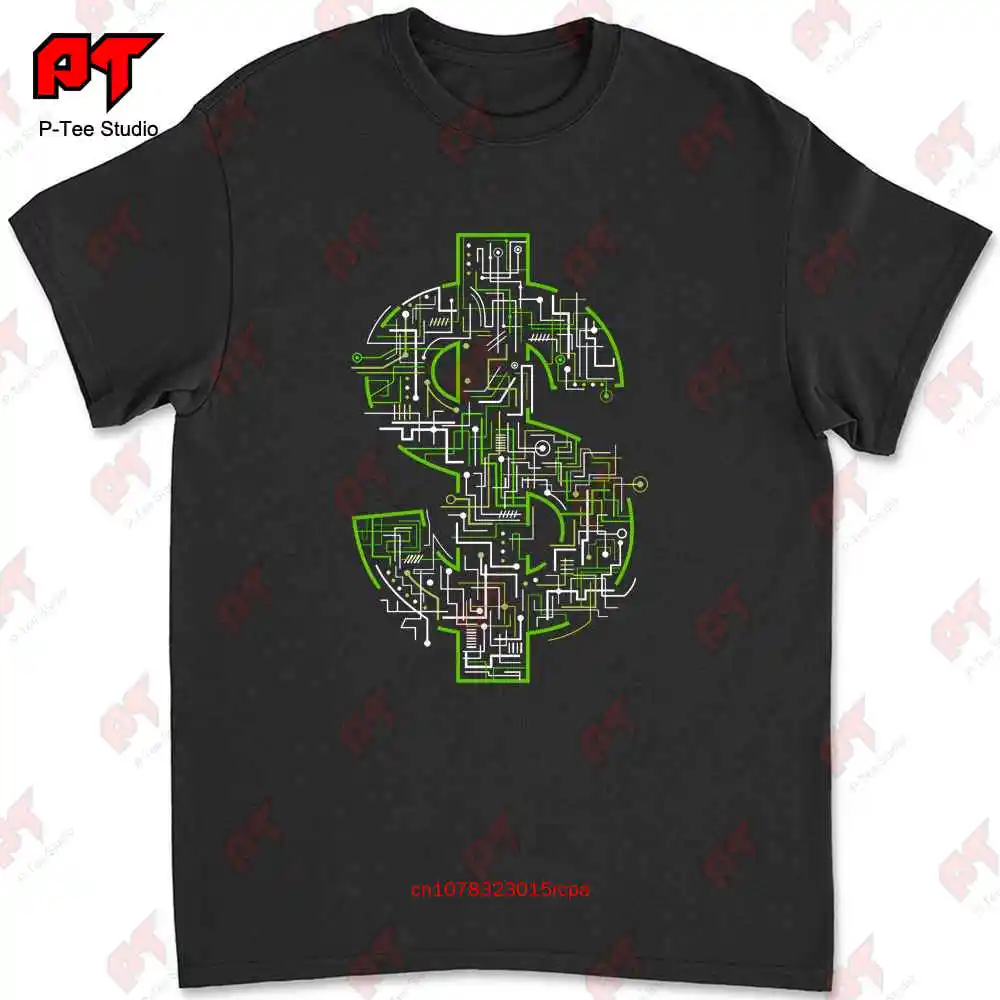 

Electric Dollar Sign T-shirt SL5R