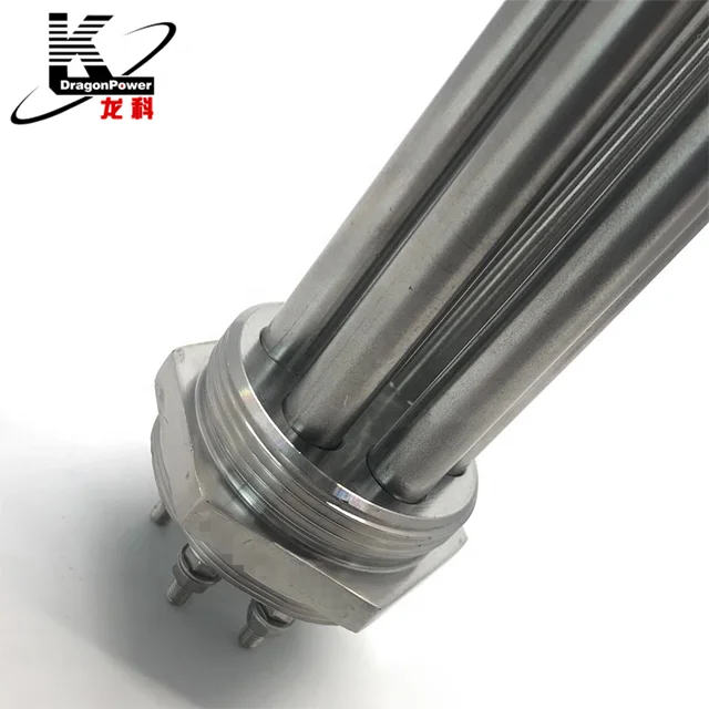

Flange thread instant heating element 12v 24v dc water heater