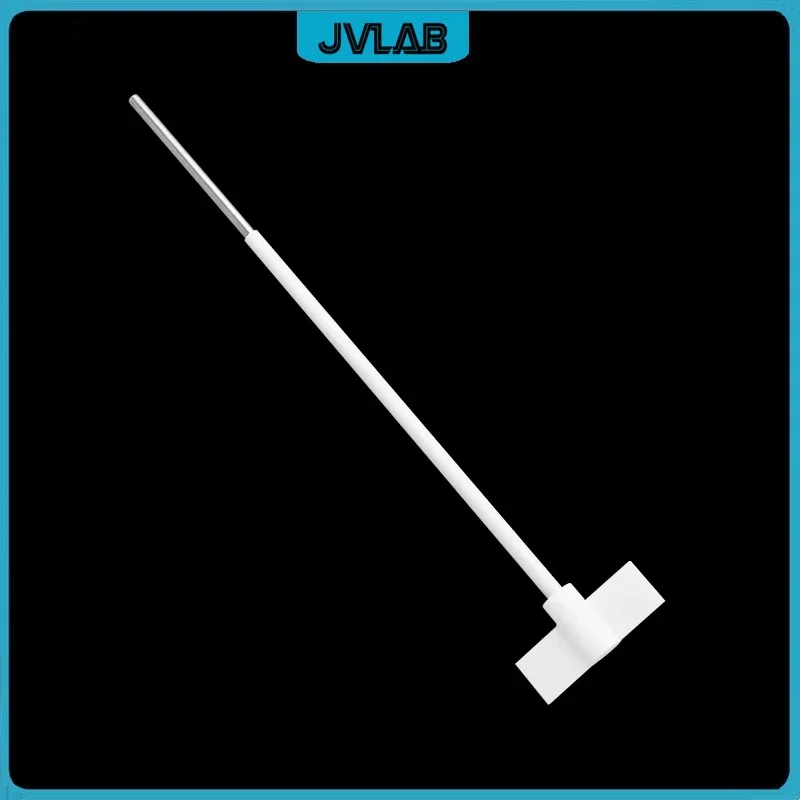 Straight Stirrer PTFE Paddle Stirrer Use For Standard Stirring Media At Medium&High Speeds Mixing Shaft Length 370mm PTFE Coated