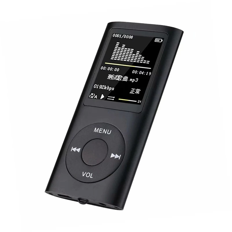 1.8-inch Mini MP4 Player Portable Fm Radio Stereo Music Playing E-book Playback Recording Pen MP3 Audio Player For Windows Mac mp3 music player