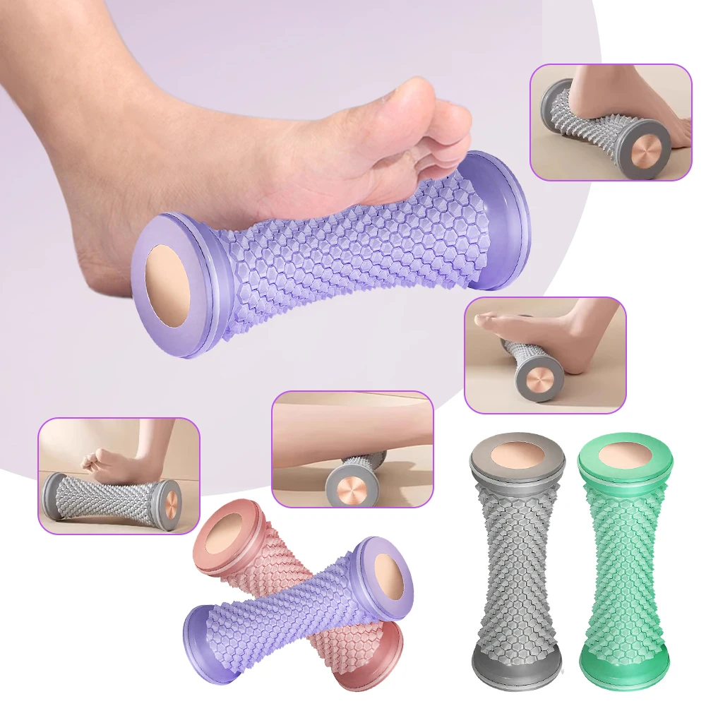 Foot Leg Massage Roller Foot Roller Yoga Plantar Fascia Acupressure Relaxation Feet Shiatsu Massager Deep Muscle Relaxation