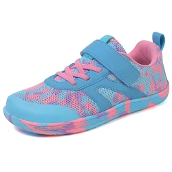 Children's Barefoot Breathable Comfort Sneakers - Non - Slip Knit Walking Shoes for Kids (Y2570 - Moon1)