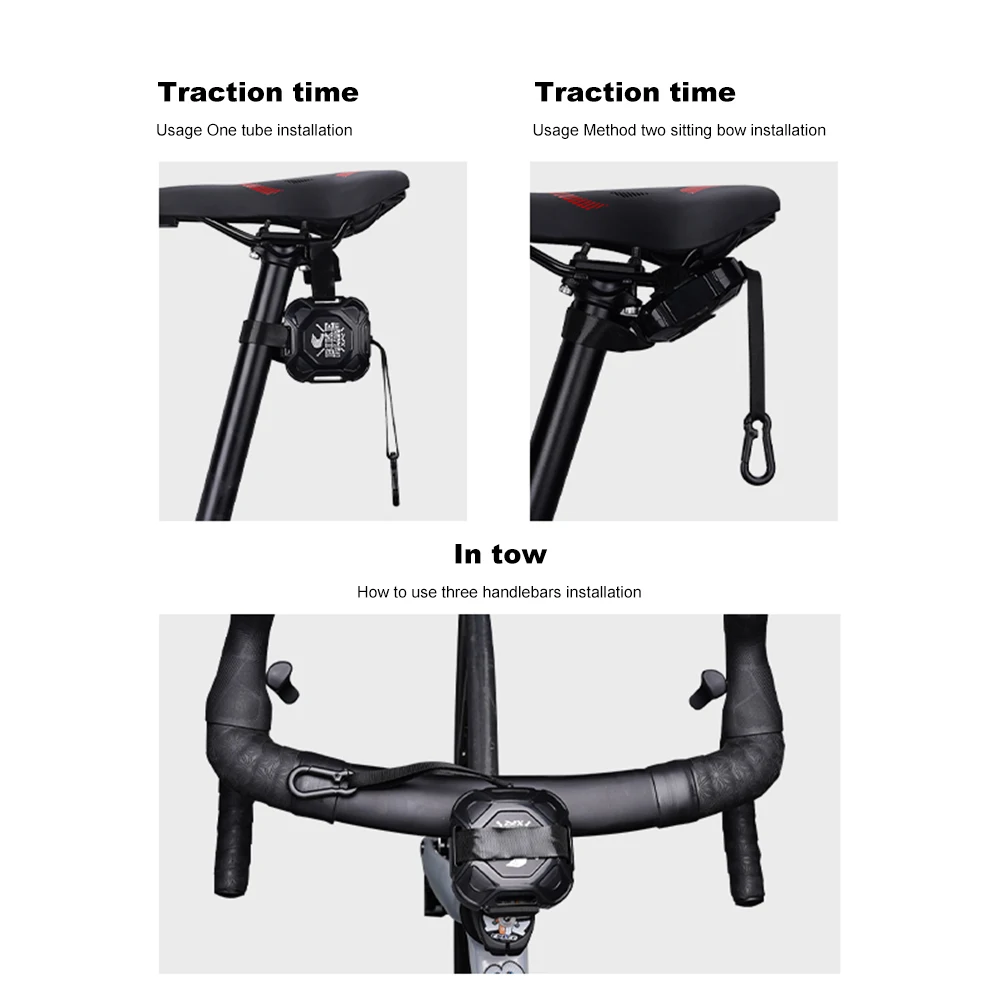 Retractable Mountain Bike Parent-Child Pull Rope Portable Bike Towing Strap for Children MTB