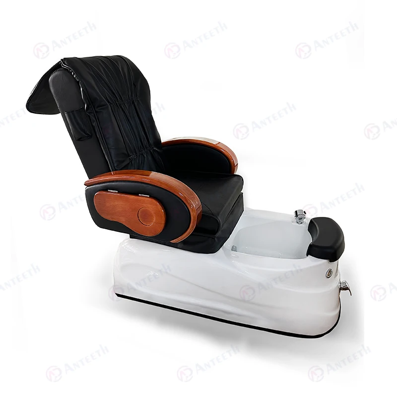 Pedicure Chair Modern Luxury Backrest Massage Electric 1 Motor Nail Salon Furniture Multifunctional Manicure Foot Spa Pedicure