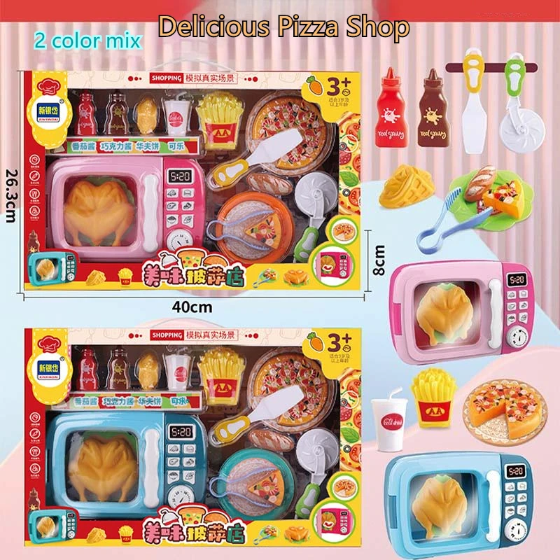 

Kawaii Kitchen Set Educational Children's Simulated Kitchenware Tool Convenience Store Interactive Family Fun Toys Birthday Gift