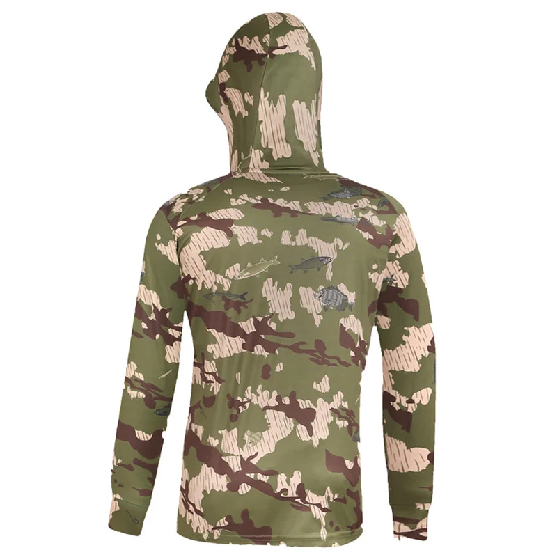 UPF 50 Men Half Zipper Slim Fit Hoodie Printing Fishing Shirt Tournament Fishing Jersey fishing shirt