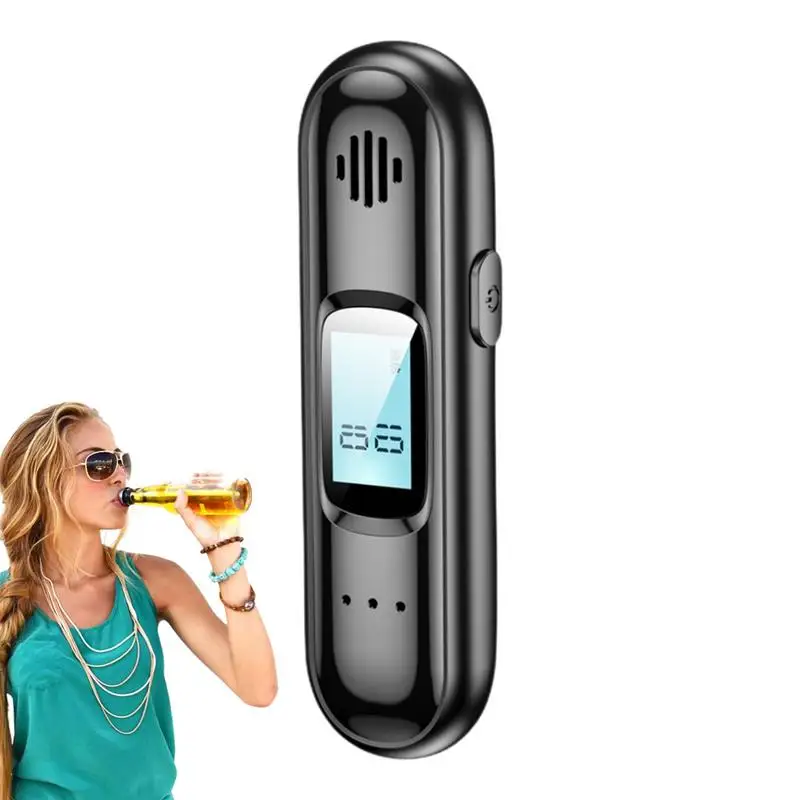 

Professional High Accuracy Breathalyzer Car Digital Breath Tester Detector Alcometer Alcotest Diagnostic Tool Breathalyzer
