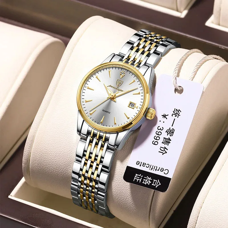 

Fashion Ladies Watch Small Dial 2024 Waterproof Quartz Wrist Watches For Women Stainless Steel Brand Clock Luminous Reloj Mujer