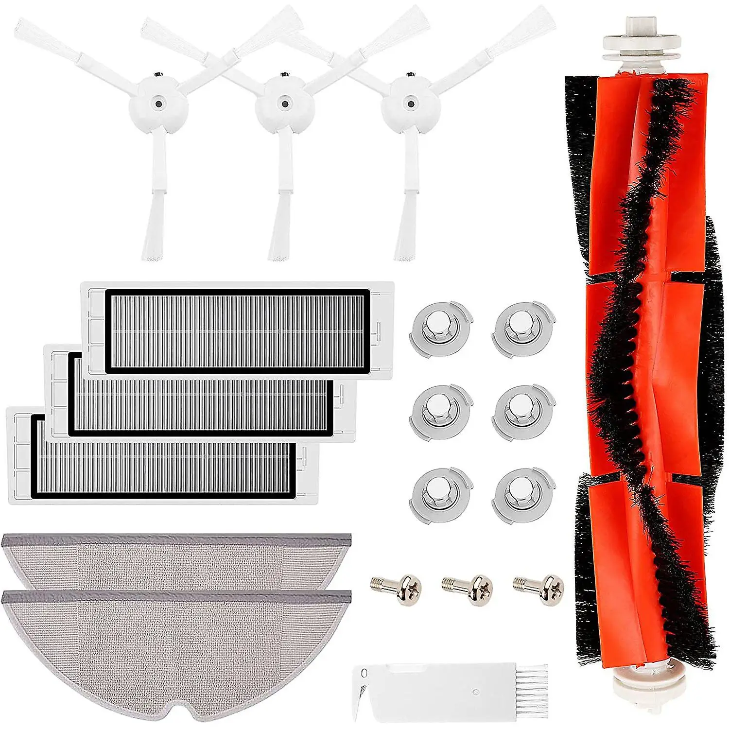 

19 Pcs Accessories Kit For Xiaomi Robot Roborock S50 S51 S55 S5 S6