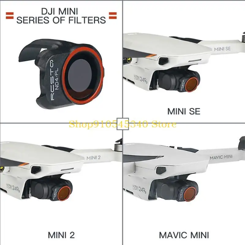 U2JA ND 필터 세트 DJI-Mavic MINI 1 2 드론 액세서리 카메라 렌즈 필터 UV CPL ND8 ND32 ND16 ND4 6pcs