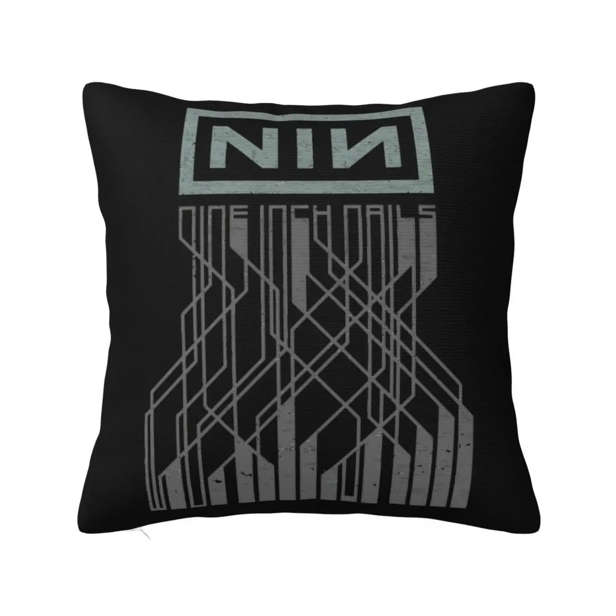 

Nine Inch Nails NIN Pillowcase Soft Fabric Cushion Cover Decorative Throw Pillow Case Cover Car Square 40*40cm