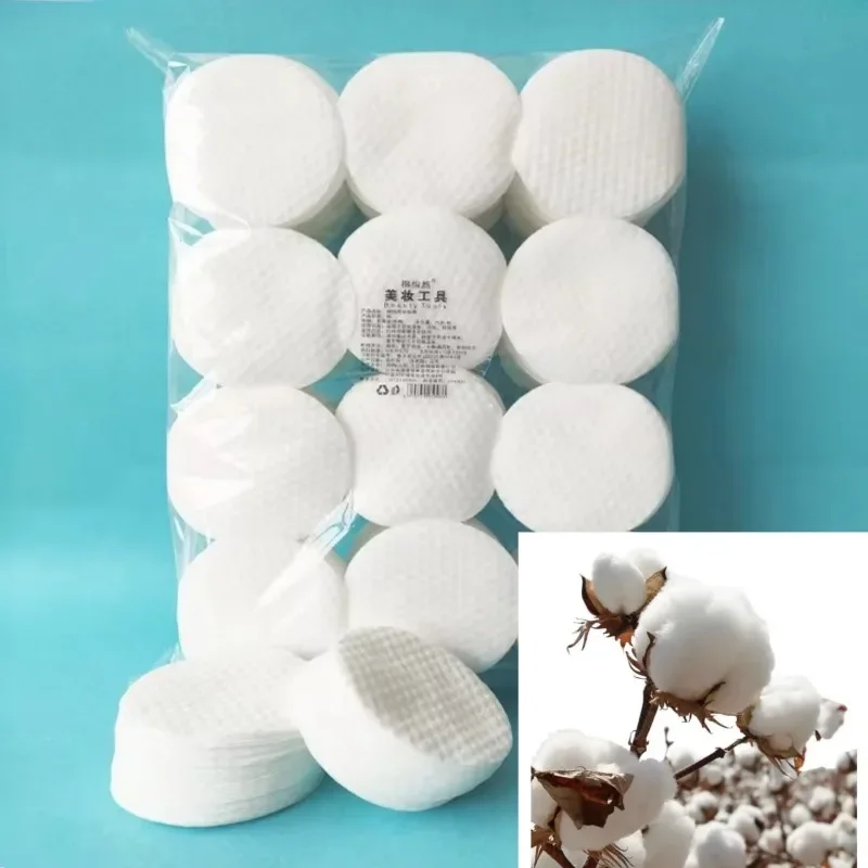100-1200PCS Disposable Facial Puff Cotton Pads Makeup Accessories Remover Practical Face Soft Remover Paper Take off the makeup