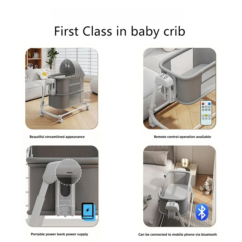 Portable Baby Bassinet 3