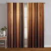 2pcs, Curtains&Drapes Abstract woodblock printing Versatile 100% Polyester (without rod) Holiday for Living Room, Bedroom, 1