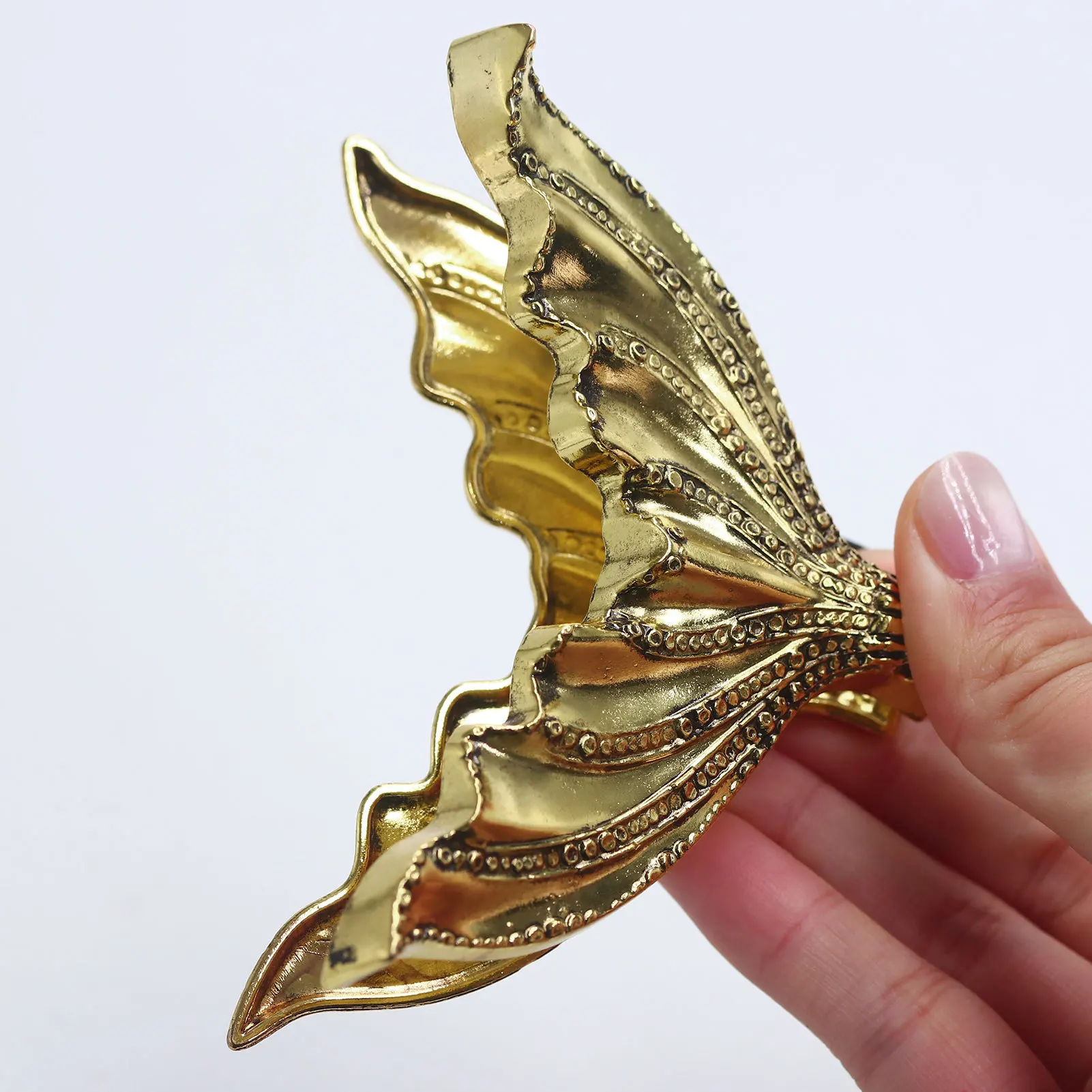 Eleganter Retro-Lesezeichenhalter mit Krokodil-, Motten-, Seestern-, Oktopus-, Meerjungfrauen- und Fischschwanz-Motiven, 3D-Handdesign, Unisex – Detail 16