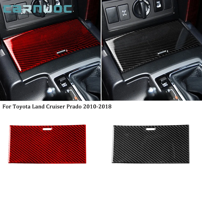 

Carbon Fiber Left Right Air Vent Stickers Frame Trim For Toyota Land Cruiser Prado 2010-2018 Car Interior Decorative Accessories
