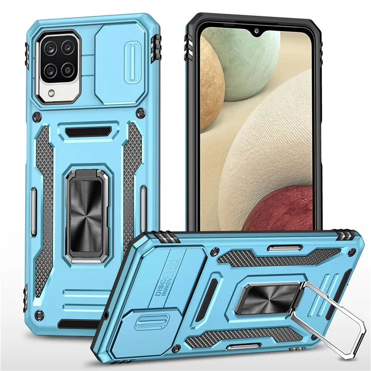 5G Armor Slide Lens Protective Case for Samsung Galaxy - Durable Back Cover