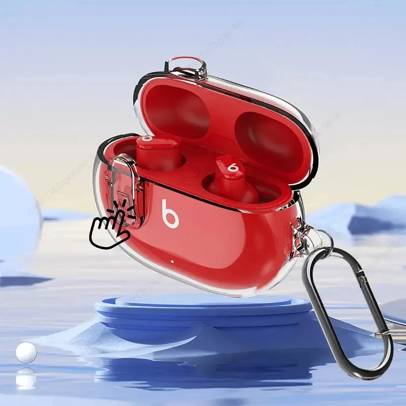 Cover Trasparente Per Beats Studio Buds Plus Funda Per Beats Studio Buds Buds + Clear Lock Coque Studio Buds Plus Custodia Per Auricolari