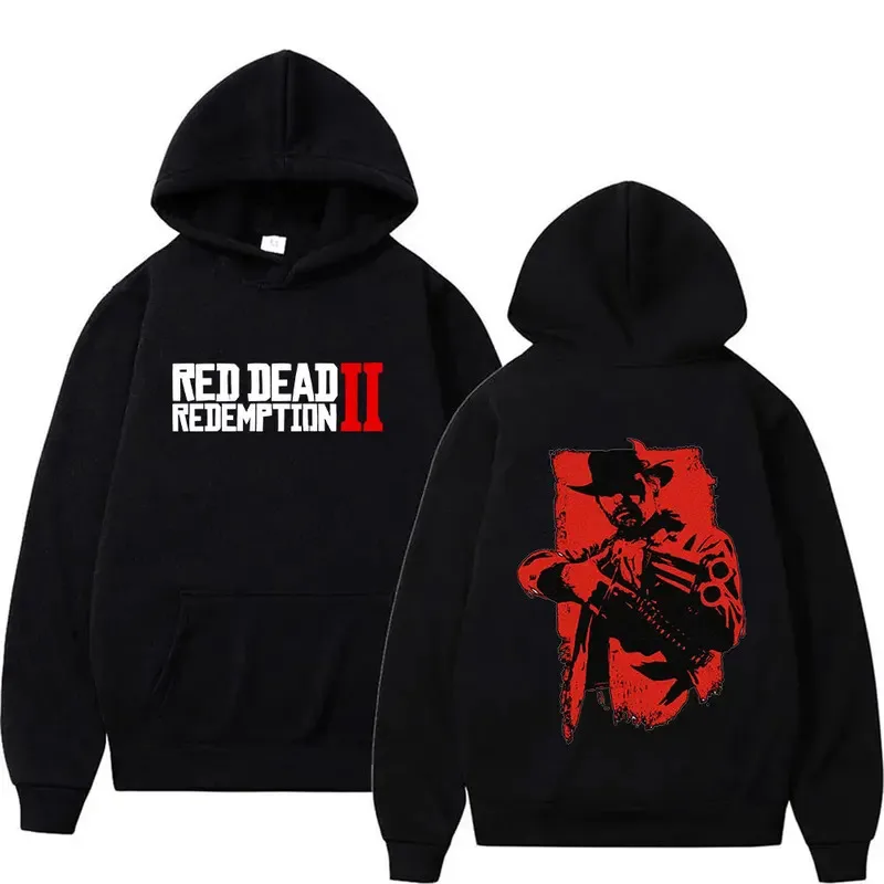 Red Dead Redemption Arthur Morgan Hoodie Men Women Retro Gothic