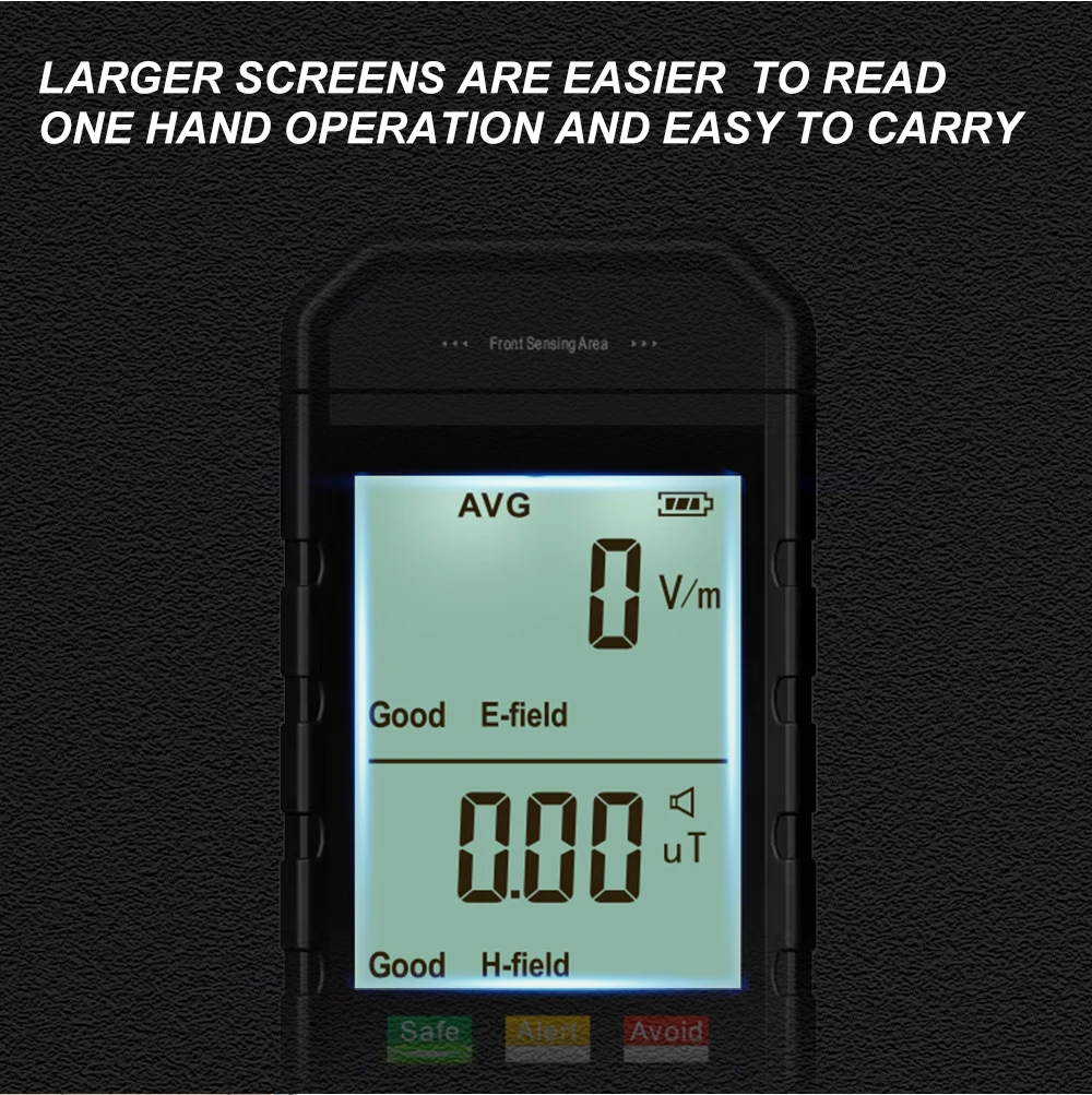 Description Picture 4 of itemET925 Portable Electromagnetic Radiation Tester EMF Meter Household Appliances Mobile Electromagnetic Radiation Detectors
