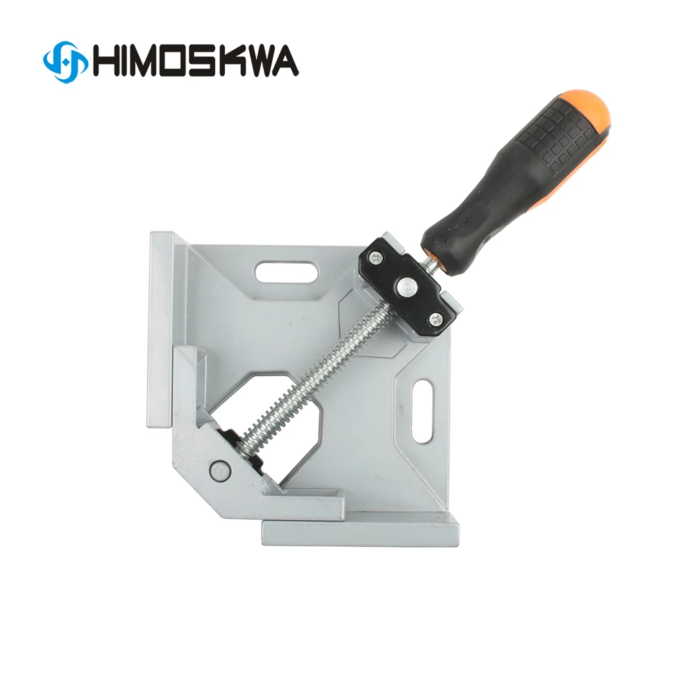 

Aluminum Single Handle 90 Degree Right Angle Clamp Angle Clamp Woodworking Frame Clip Right Angle Folder Tool