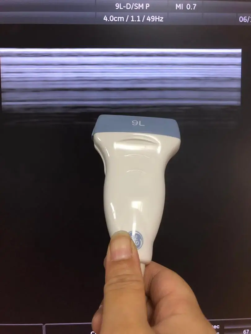 New Compatible Linear Ultrasound Probe 28Mhz Transducer 9LD for GE