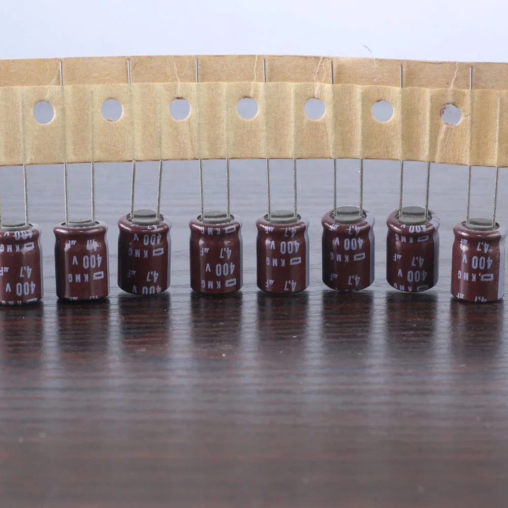 

40 шт. NCC Nippon Chemi-Con KMG 400 В 4,7 мкФ 10*12 мм электролитический конденсатор 105 ℃