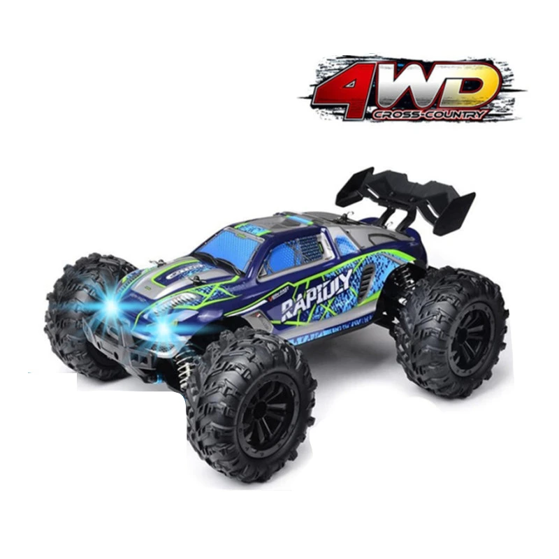 gas powered rc cars Rc Cars Off Road 4x4 with LED Headlight,1/16 Scale Rock Crawler 4WD 2.4G 50KM High Speed Drift Remote Control Monster Truck Toys remote control car