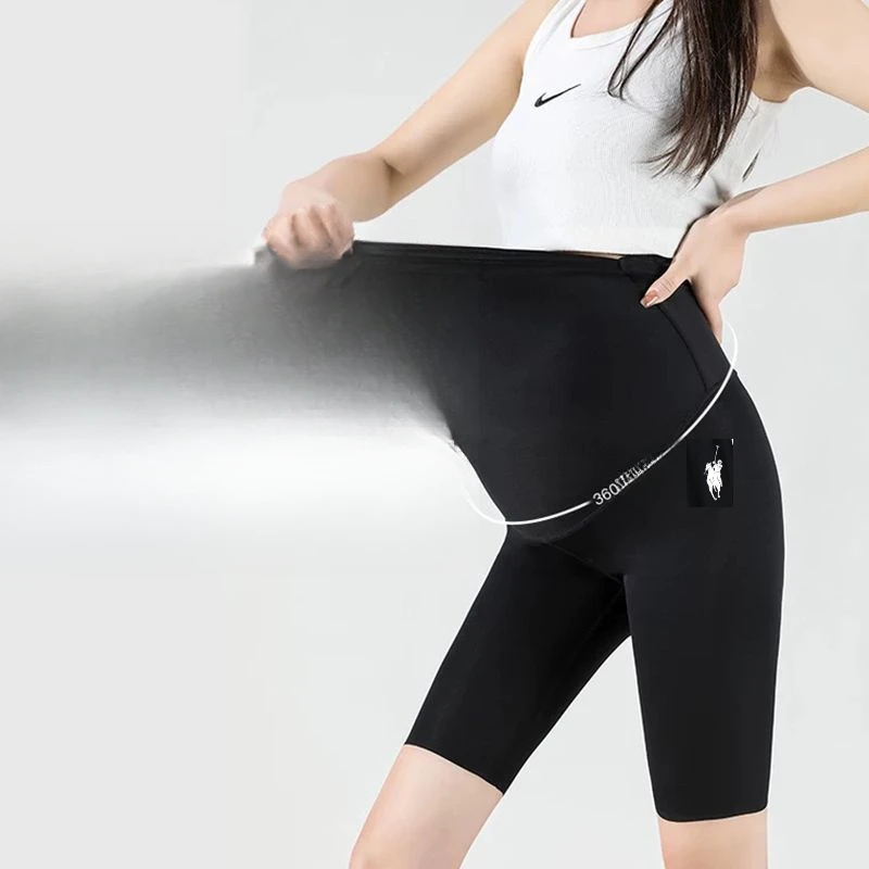 Maternity Five-point Pants Summer Wear Thin Leggings Safety Pants Cycling Shark Popular Thin Shorts Summer Wear