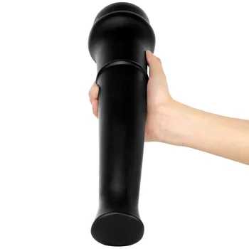 Huge Long Anal Toys Black Horse Animal Dildo For Woman Anal Masturbation Dilator Deep-In Anal Strip Buttplug Prostate Massager 4