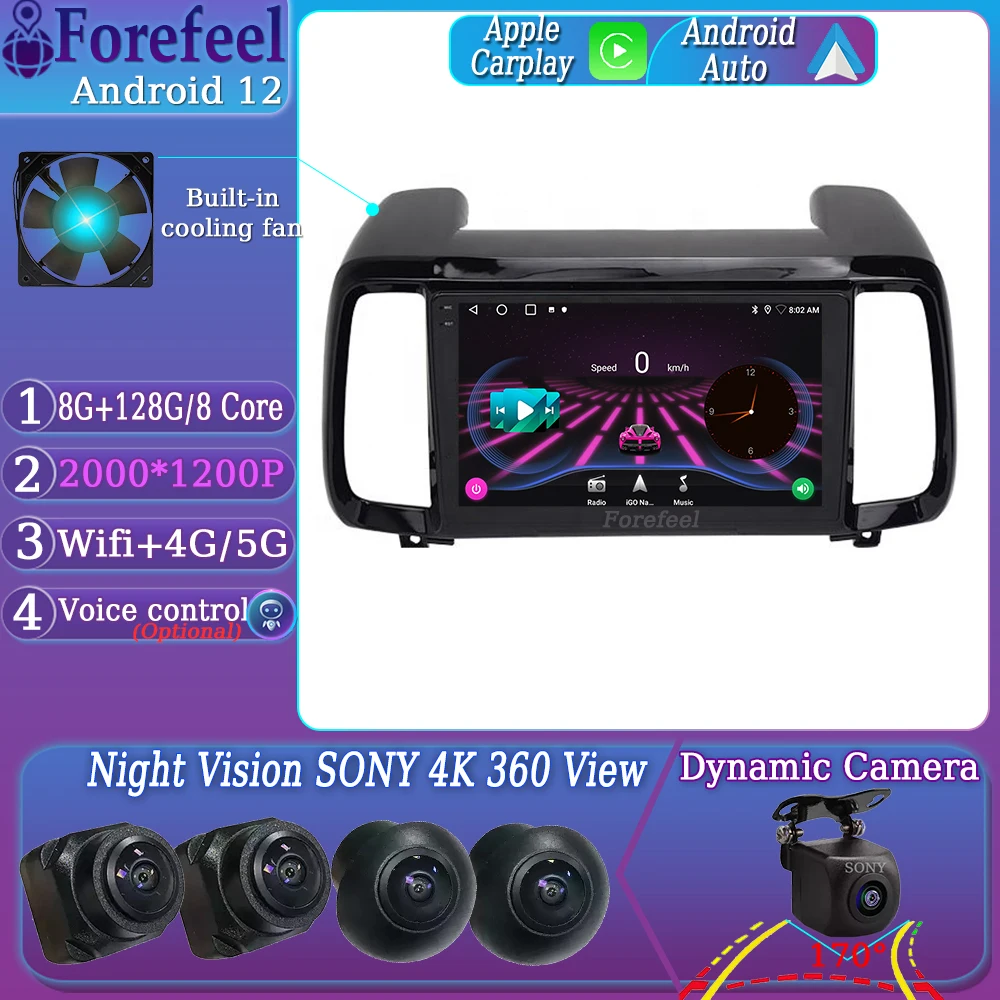 Android 12 Per Hyundai Tucson 2 Lm Ix35 2018 Schermo Monitor Tv Multimedia Autoradio Navigazione Stereo Radio Lettore Video Dsp