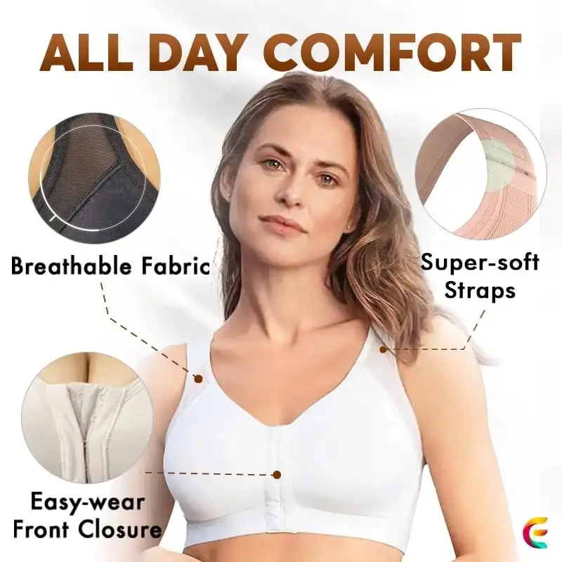 Adjustable Chest Brace Support Multifunctional Bra Women Full