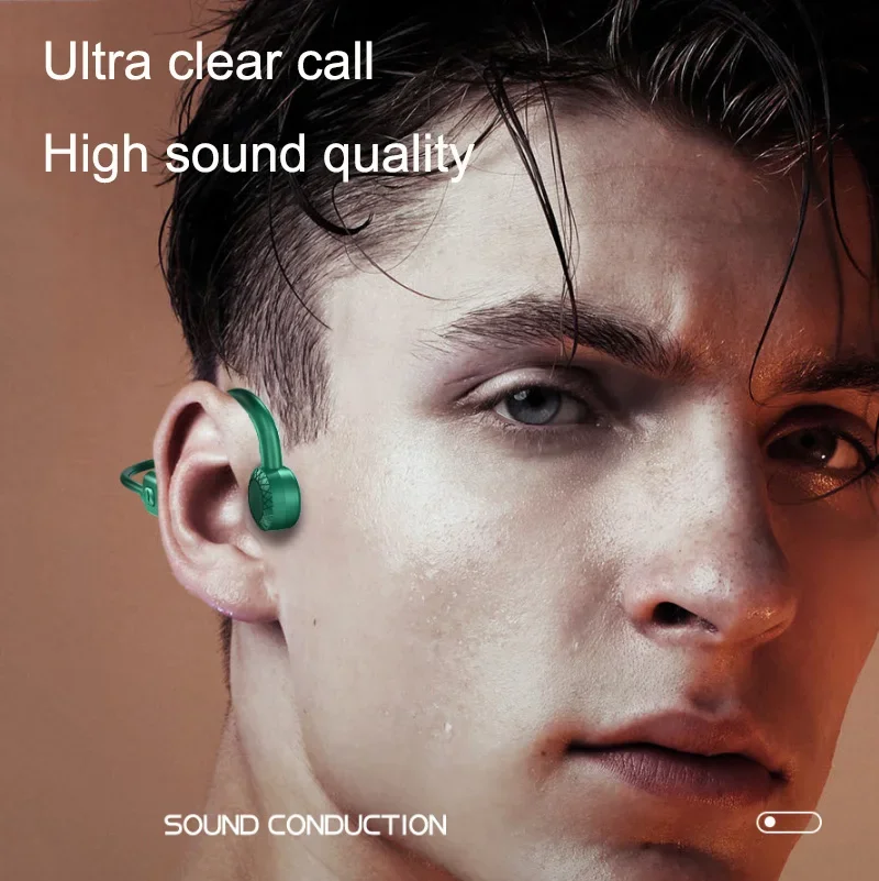 

Neckband Headset With Mic Bone Conduction Wireless Bluetooth Headset Earbuds TWS Bluetooth Earphones Wireless Headphones