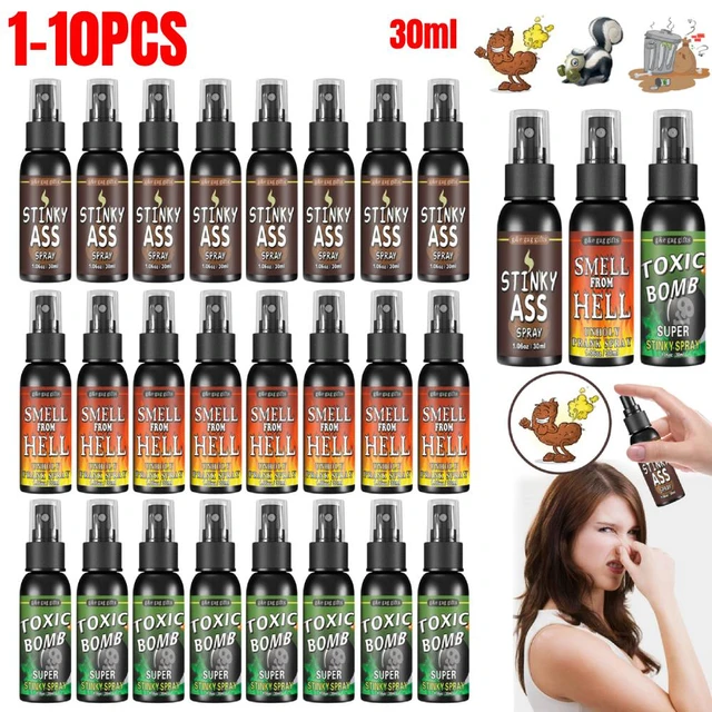 30ml Fart Gag Spray Party Supplies Plastic Smelly Stinky Gags for