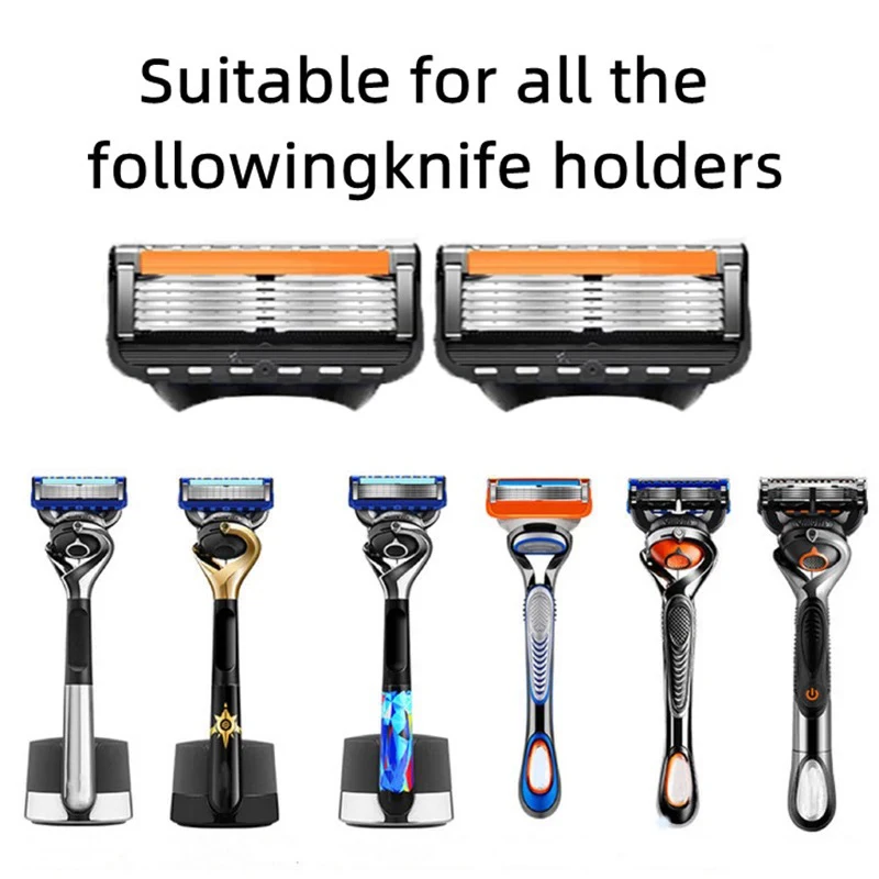 Manual shaver 5-layer stainless steel classic washable replaceable blade
