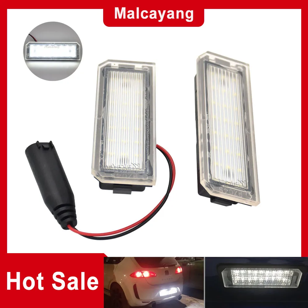 2 Pz Led Bianco Targa Luce Lampada Per Land Rover Range Rover L405 2012-Up Sport L494 2013-Up Vw Phaeton