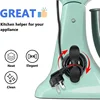 Cord Organizer for appliances upgraded kitchen cord winder cable management wrapper holder set Air Fryer coffee maker wire fixer 3